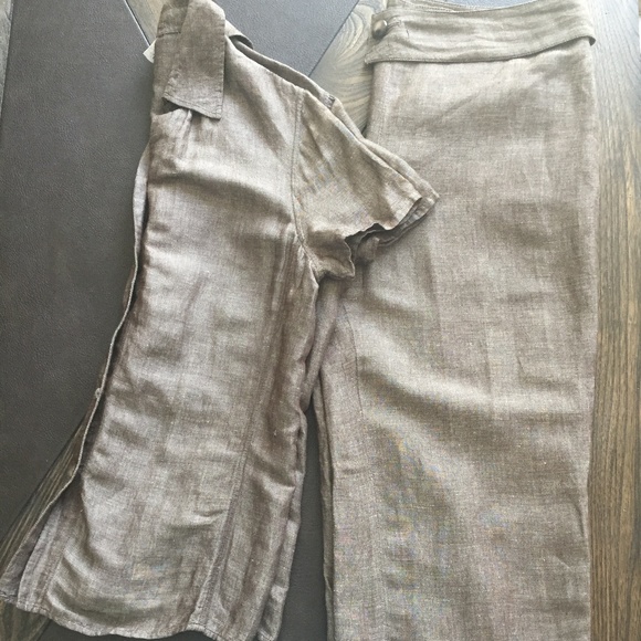 Linen Style Capri/Top - Picture 6 of 8